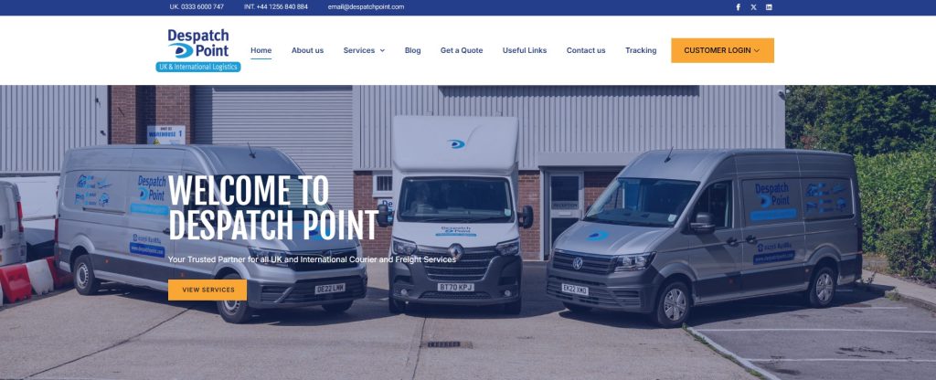 Despatch Point Website